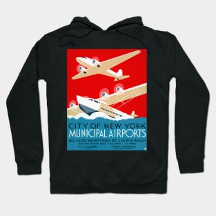 City of New York Municipal Airports, Floyd Bennett Field - North Beach Hoodie